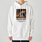 AI-assembleの地球の危機 Crisis on Earth Heavyweight Hoodie