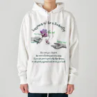 だっくのcollageart storeのβutterfly Heavyweight Hoodie