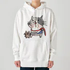 ひよこ男爵とまだむにゃんのにゃうぐすとぅす Heavyweight Hoodie