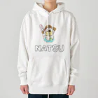 おもちまるの夏のゆるい犬 Heavyweight Hoodie