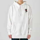 小松菜奈のキスマークのついたシュナウザーシリーズ Heavyweight Hoodie