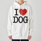 I LOVE SHOPのI LOVE DOG-アイラブドッグ- ヘビーウェイトパーカー