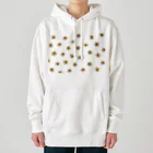 おさとうの刺繍のお花 Heavyweight Hoodie