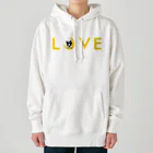 コチ(ボストンテリア)のボストンテリア(月LOVE)[v2.8k] Heavyweight Hoodie