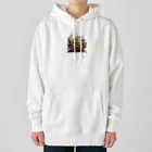 gomashio8899のアートのしろ Heavyweight Hoodie