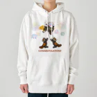 Sky00のアライグマおめでとうくん。 Heavyweight Hoodie