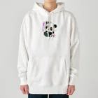 癒し屋のよばれたパンダくん Heavyweight Hoodie