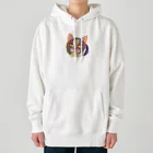 フクミンのふわふわネコ Heavyweight Hoodie