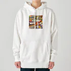 べっちまる | おでかけの流儀のインスタカバー カラフル Heavyweight Hoodie