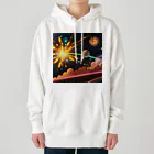 marky88の宇宙に咲く花火 Heavyweight Hoodie