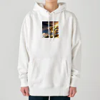 わなかりゅうのわんこ金龍　駆け抜け龍 Heavyweight Hoodie