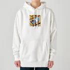 cunissaのドット絵コーヒーと電気ポット Heavyweight Hoodie