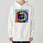 湊翔パパの趣味部屋の虹猫 Heavyweight Hoodie