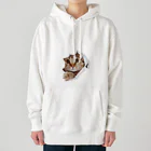 ただの猫好きのWhite Free Cute Funny Cat T-shirt Heavyweight Hoodie