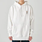 シンプルライフのシンプルライフ　ー休憩する女性ー　カラーver. Heavyweight Hoodie