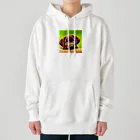 1103hiroのチョコラブ君 Heavyweight Hoodie