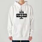 michiマイグッズのfUMIKIRIブラック Heavyweight Hoodie