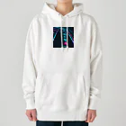  Neo Nature Threads（ネオ ネイチャー スレッズ）のネオンノスタルジア・アートピース Heavyweight Hoodie