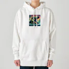 ワニが大好きなんですわのワニさん Heavyweight Hoodie