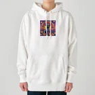 チワワ愛好家ショップの秋の魔法 チワワと夕暮れの物語 Heavyweight Hoodie