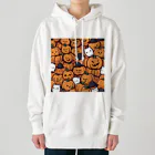 カツヒサ☆のハロウィン　かぼちゃグッズ Heavyweight Hoodie