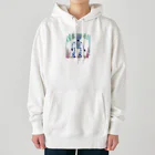 オリジナルショップのかわいいロボット Heavyweight Hoodie