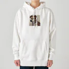 まさのお店の凛々しい犬 Heavyweight Hoodie