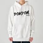 mf@PomPomBlogのDC PomPomBlog（black） ヘビーウェイトパーカー