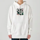 ToToMoの【金運上昇】幸運の白蛇 Heavyweight Hoodie