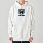 フリーダムのクリスマスの陽気なペンギン Heavyweight Hoodie