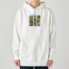 junji8000の自然の動物園 Heavyweight Hoodie