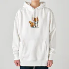 happ shopのドット絵しばちゃん Heavyweight Hoodie