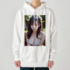 Ai-factoryのAi Dream 巨乳アジア人 Heavyweight Hoodie