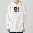 Shiba_IncのBones & Dogs（骨 & 犬） Heavyweight Hoodie