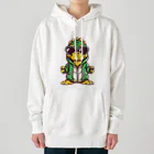 Vasetti_pressのパーカーを着たワニ Heavyweight Hoodie