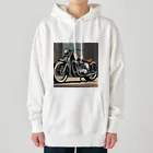 MORIXのクラッシクなバイクのグッツ Heavyweight Hoodie