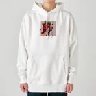 konkaiのドット絵大粒いちご Heavyweight Hoodie