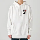 yasunekoの黒猫(ソックス) Heavyweight Hoodie