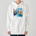 ようこそ　taitaitaro shop へのギリシャの街並み Heavyweight Hoodie