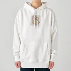 SAKIのウサギのシンプルで可愛いカラーイラスト Heavyweight Hoodie