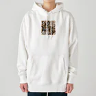 kindonesiaのドット絵のベンガルキャット Heavyweight Hoodie