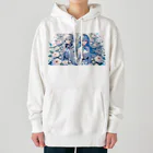 Sesilionのハーモニック・ブルーム Heavyweight Hoodie