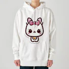 ほっこりデザインスタジオの癒しの白猫グッズ～あなたの心にふれる白い天使～ Heavyweight Hoodie