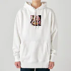 ぶーたんのラーメンをたべる女の子 Heavyweight Hoodie