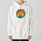 nanohana-kiiroの虹色宝ガエル-0238-2 Heavyweight Hoodie