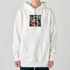 master11のハリネズミ　グッズ Heavyweight Hoodie