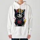 めんぼうさんやのちびネコ Heavyweight Hoodie