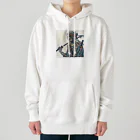 yukikinoの侍ドクロ Heavyweight Hoodie