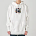 DJシャークのDJシャーク(thank you) Heavyweight Hoodie