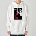 takatack_pokerのlife is utg Heavyweight Hoodie